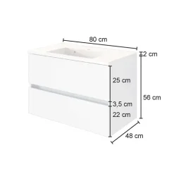 Waschbeckenschrank Jalexda