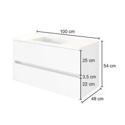 Waschbeckenschrank Jalexda