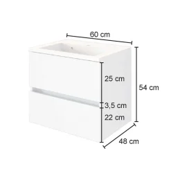 Waschbeckenschrank Vimmos