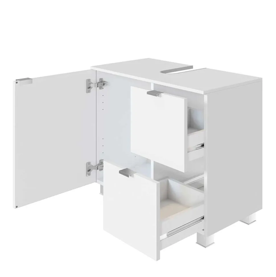 Waschtischunterschrank Graphit