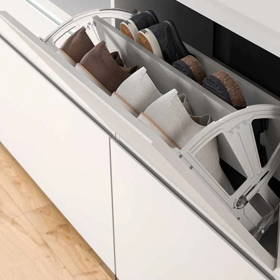 Weißer Schuh Schrank Filicudio