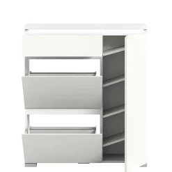 Weißer Schuh Schrank Filicudio