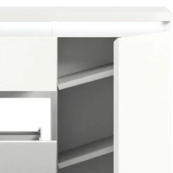 Weißer Schuh Schrank Filicudio