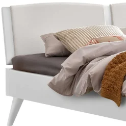 Weißes Doppelbett Lesgon
