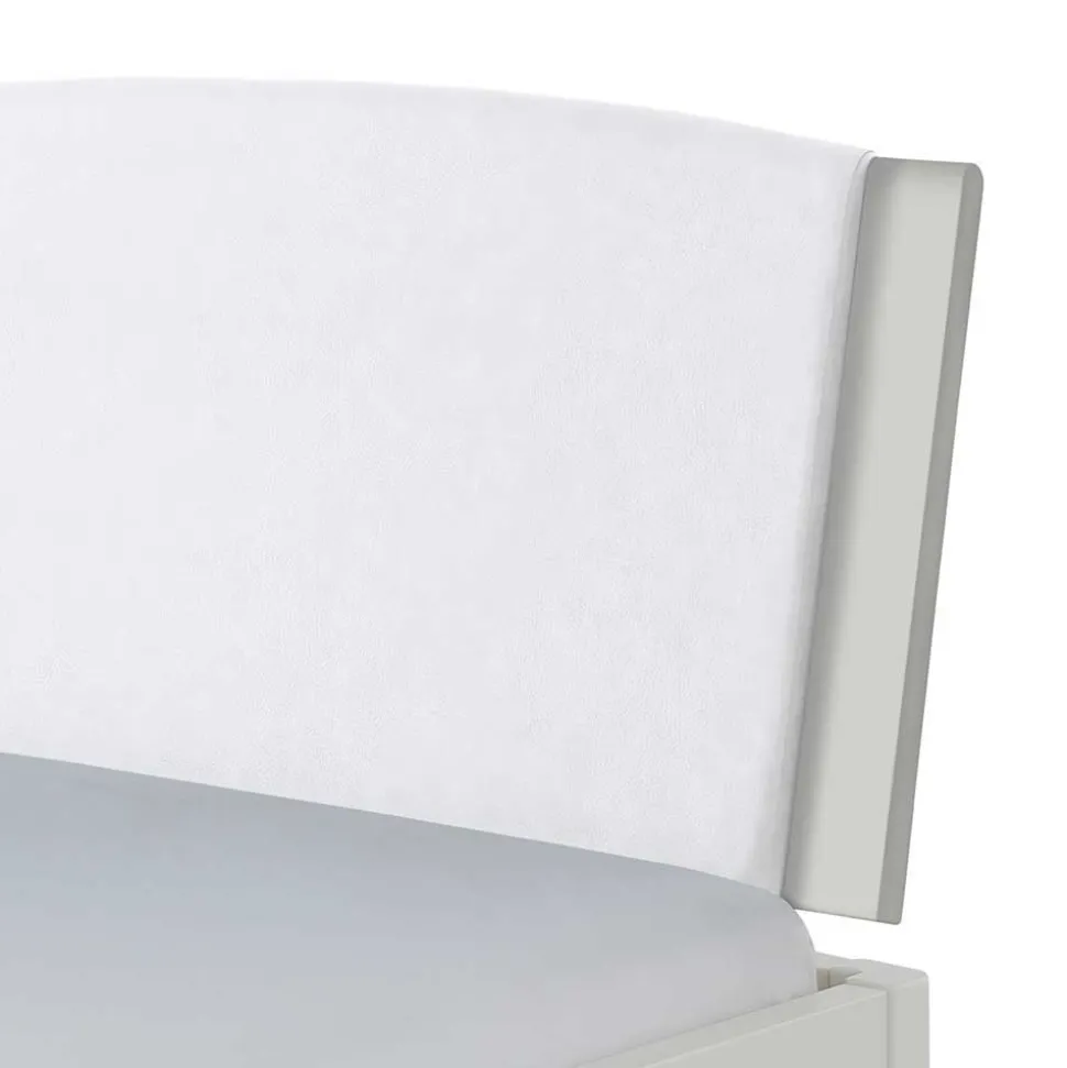 Weißes Doppelbett Lesgon