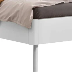 Weißes Doppelbett Lesgon