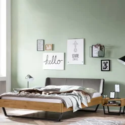 Wildeiche Doppelbett Bella