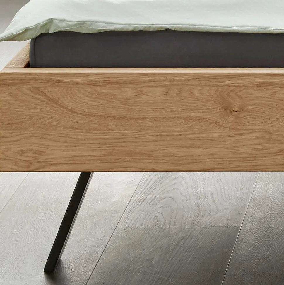 Wildeiche Doppelbett Snaucia