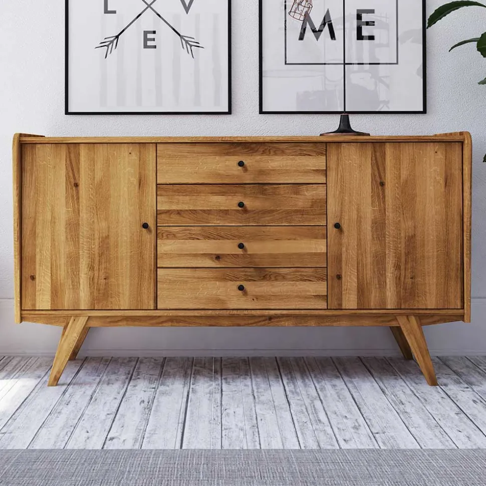 Wildeiche Sideboard Carilla