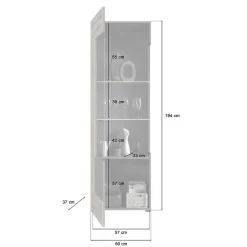 Wohnzimmer Vitrinenschrank Contreros