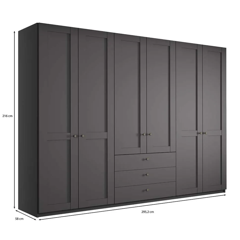 XL Drehtürenkleiderschrank Hierro